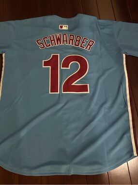 Authentic Phillies Schwarber Jersey